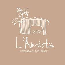 L’Amista logo – EPC partner, seaside restaurant integrated into functional outdoor spaces.