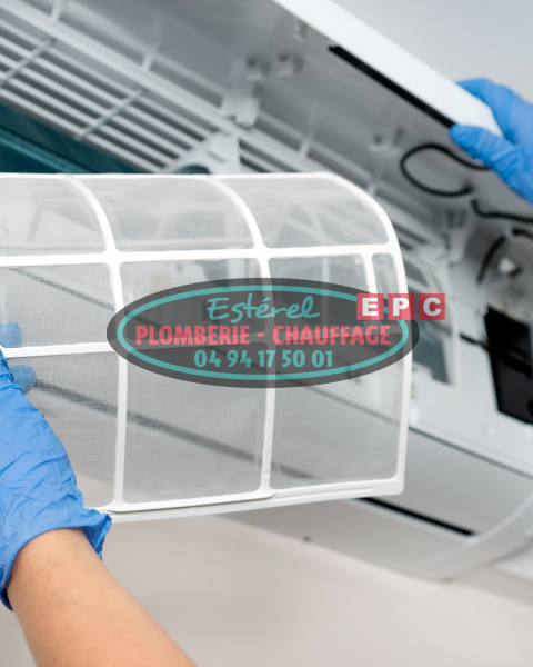 Reversible air conditioner installation in Antibes