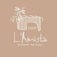 L’Amista logo – EPC partner, seaside restaurant integrated into functional outdoor spaces.